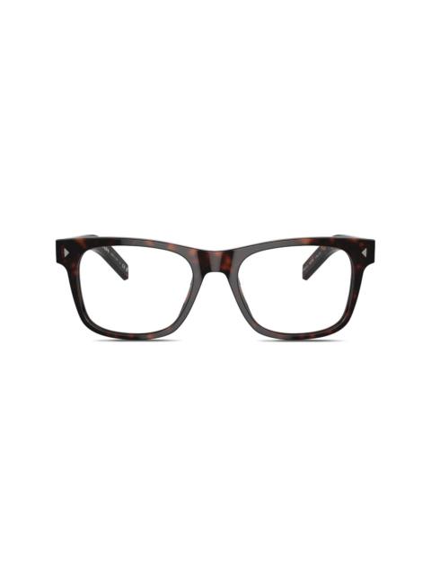 rivet-detail square-frame glasses
