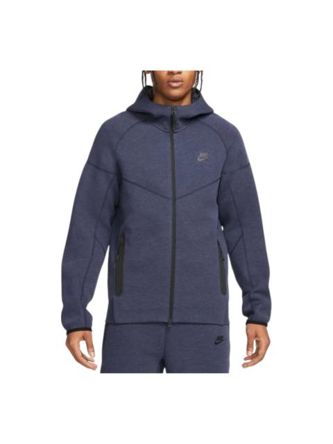 Nike Nike Sportswear Tech Fleece Windrunner Full-Zip Hoodie Obsidian Heather/Black
