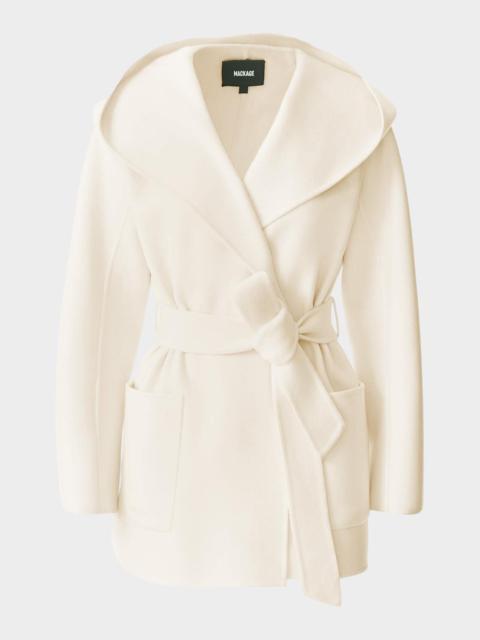 MACKAGE Paya Double-Face Wool Wrap Coat