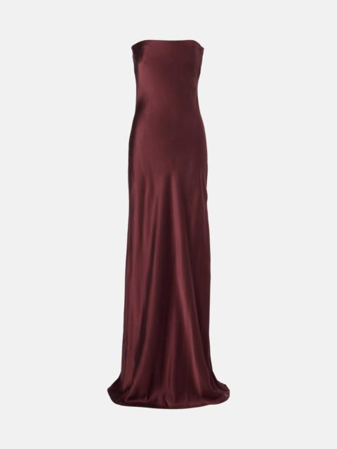 CHRISTOPHER ESBER Filo silk satin gown