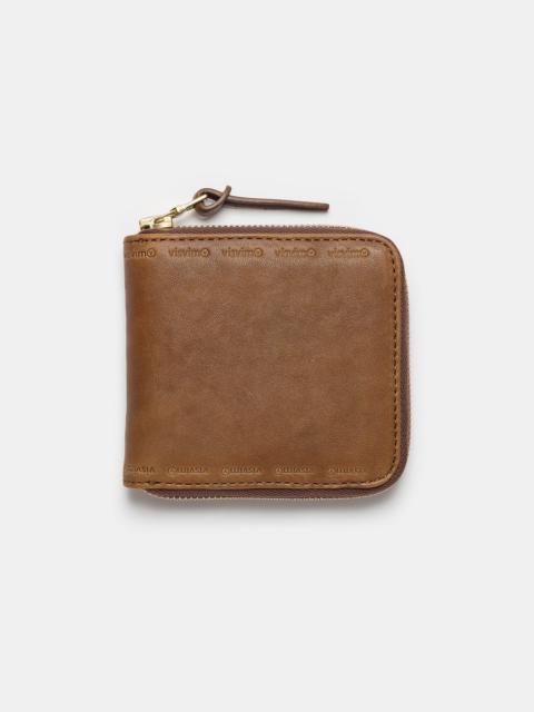 visvim Leather Bi-Fold Wallet in Brown