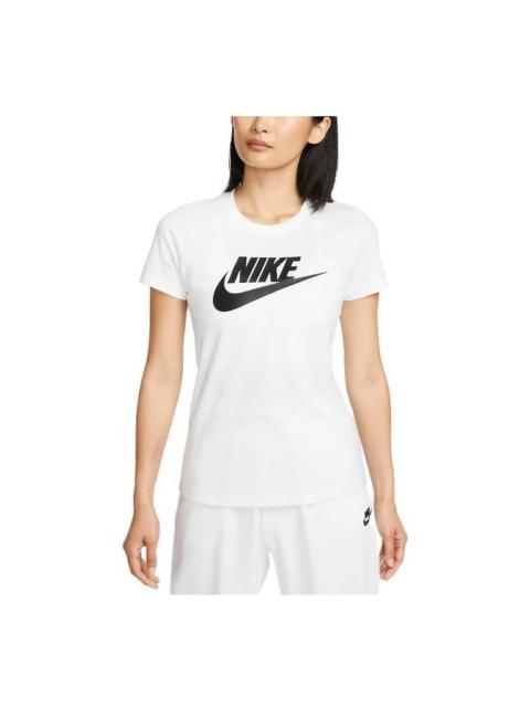 (WMNS) Nike Sportswear Essentials Logo T-Shirt 'White' DV6095-100