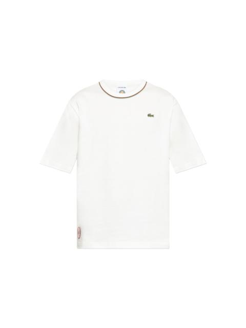 LACOSTE logo-print cotton t-shirt