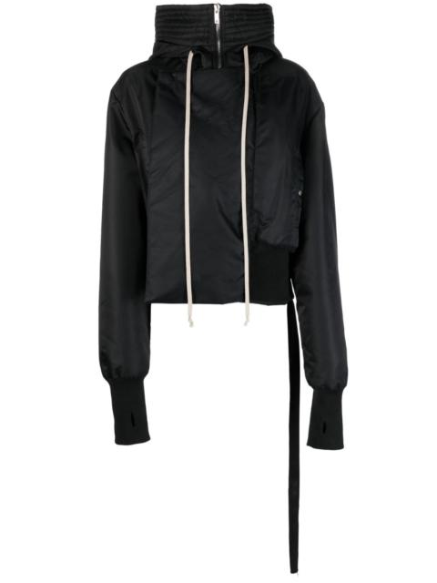 Rick Owens Black Alice Bomber Jacket