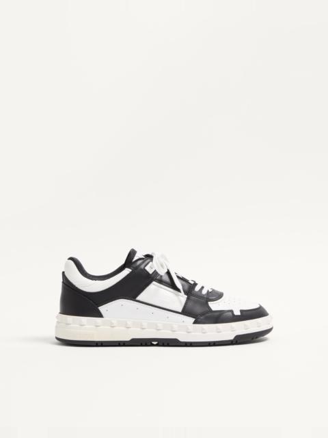 Valentino FREEDOTS LOW-TOP SNEAKER IN CALFSKIN