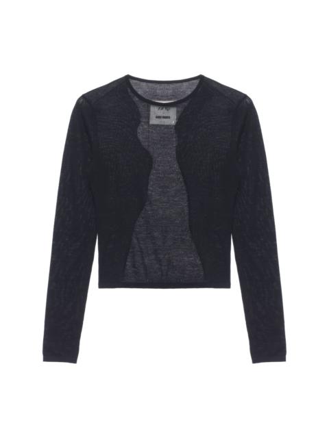 crew-neck cashmere jumper