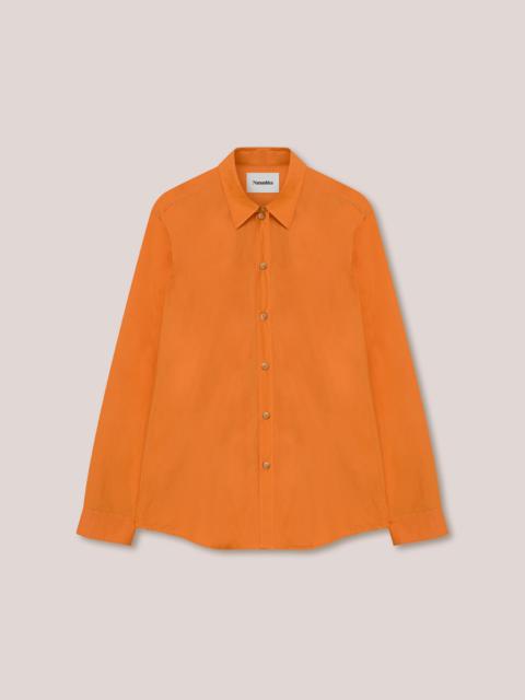 MYA - Light poplin classic shirt - Orange