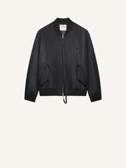 courrèges NYLON BOMBER JACKET
