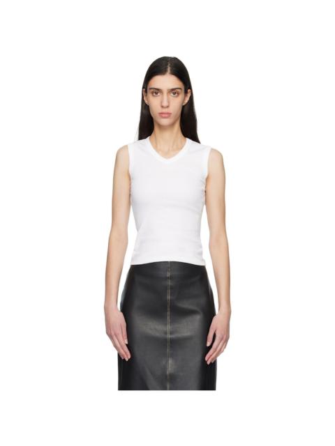 FLORE FLORE White Dewi Tank Top