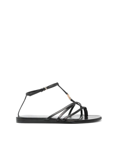 Palm Angels Lategram leather sandals