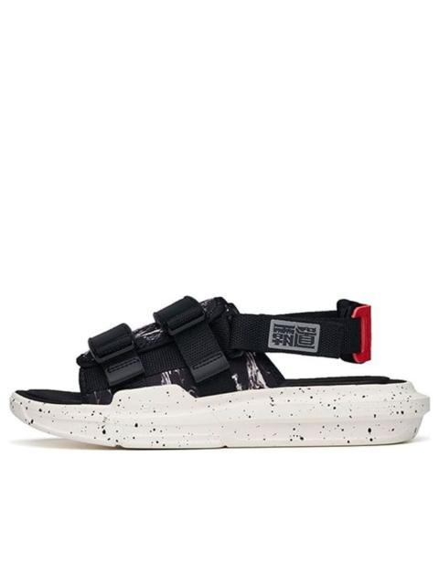 ANTA ANTA BaDao Sandals 'Black Red White' 112238501-3
