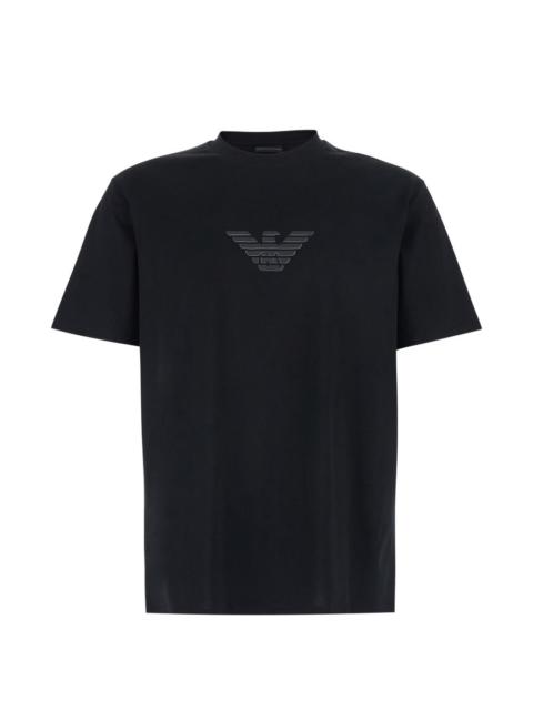 EMPORIO ARMANI logo-appliqué T-shirt