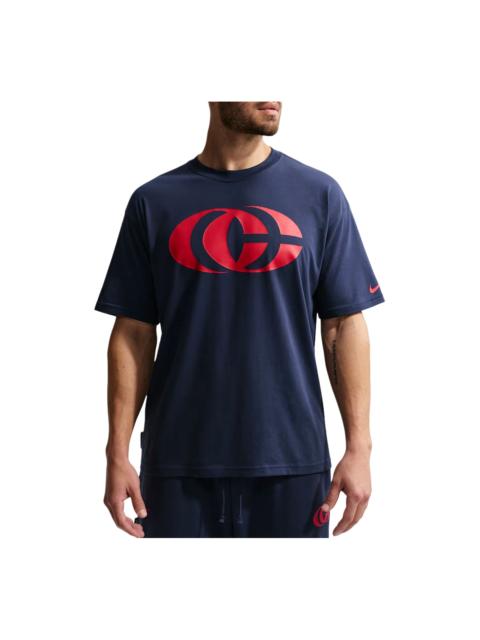 Nike Nike x Caitlin Clark T-Shirt 'Midnight Navy University Red' IQ5896-411