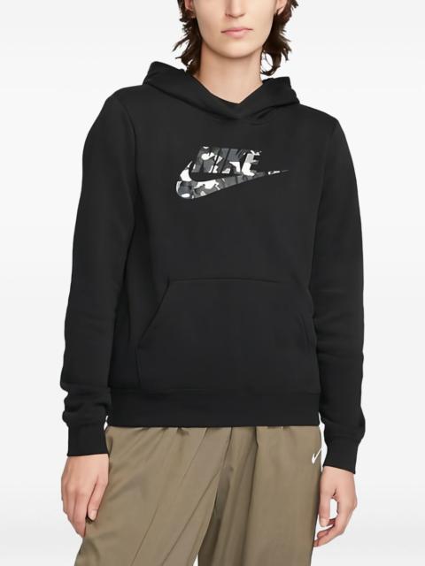 Nike camouflage-logo hoodie