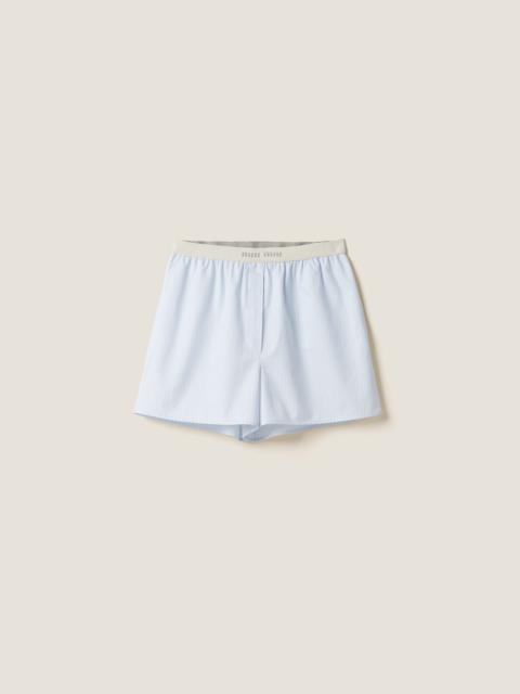 Miu Miu Striped boxer shorts