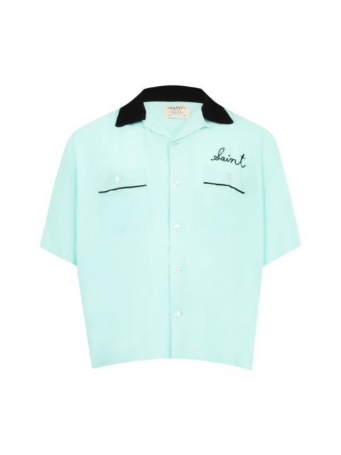 SAINT M×××××× TRUMP CARDS BOWLING SHIRT