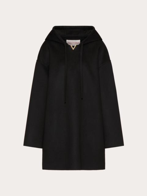 Valentino COMPACT DRAP HOODIE