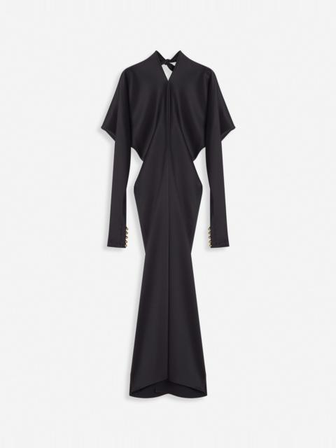 Lanvin KIMONO-SLEEVE MIDI DRESS