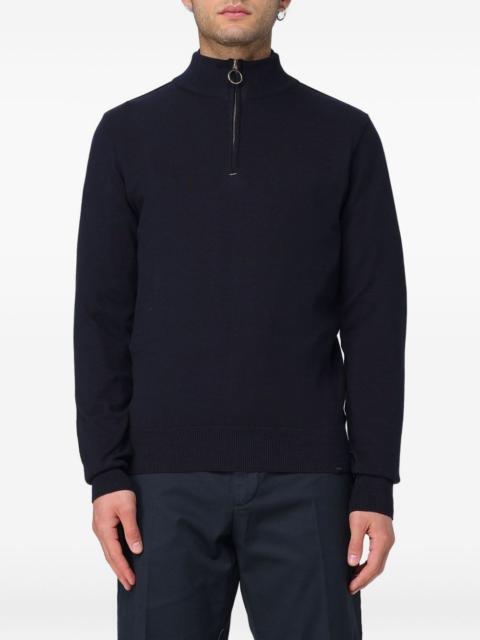 Paul & Shark zip-detail cotton sweater