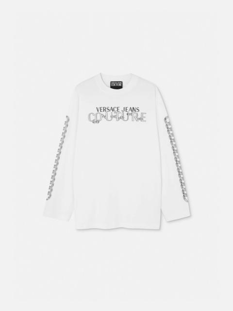 VERSACE JEANS COUTURE Logo Oversize T-Shirt