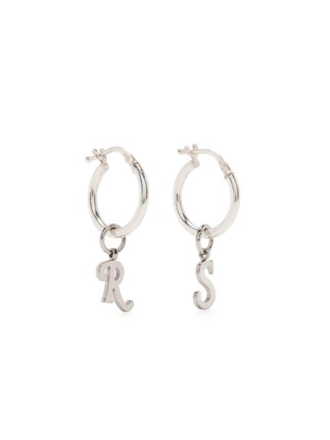 Raf Simons logo charm single earring