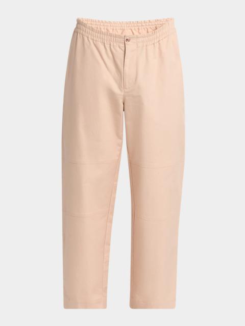 Moncler x Gilga Farm by Donald Glover Men's Gabardine Straight-Leg Pants