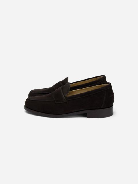 3sixteen Saddle Loafer ~ Brown Calf Suede