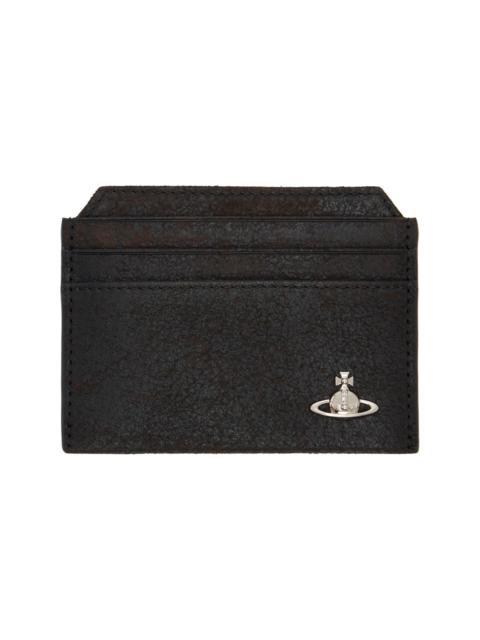 Vivienne Westwood Brown Slim Card Holder