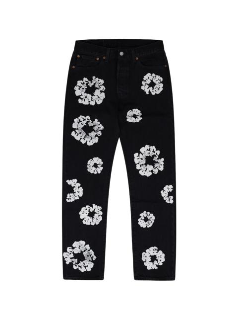 DENIM TEARS Cotton Wreath Jeans "Black" DT814