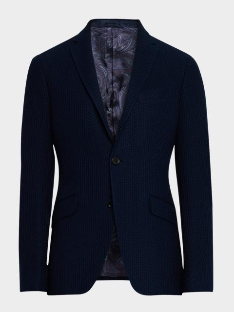 Etro Men's Basic Textured Blazer