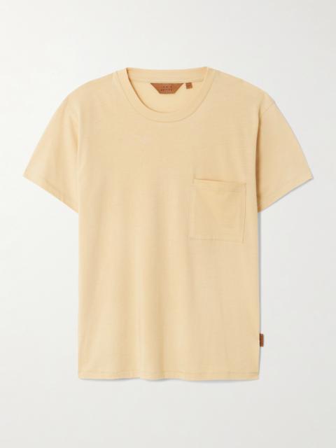 JAMIE HALLER The Pocket Tee Cotton And Modal-blend Jersey T-shirt