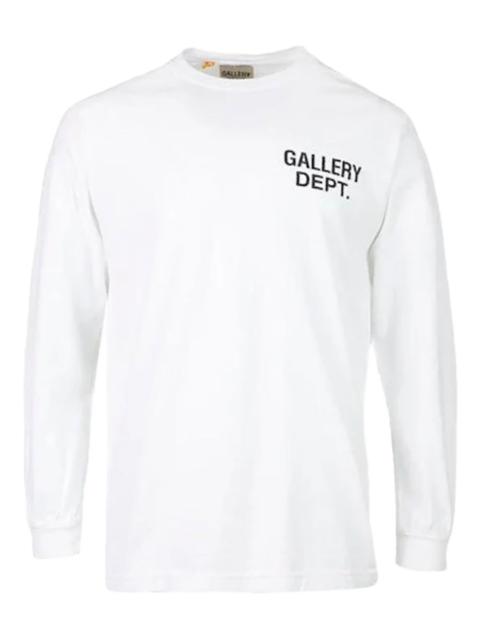 GALLERY DEPT. Souvenir long-sleeve logo-print T-shirt