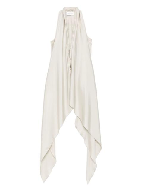 christian wijnants asymetric halter top