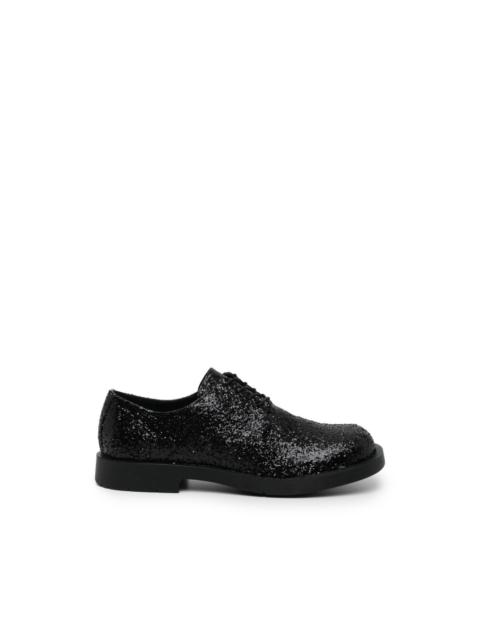 Junya Watanabe MAN glittered derby shoes