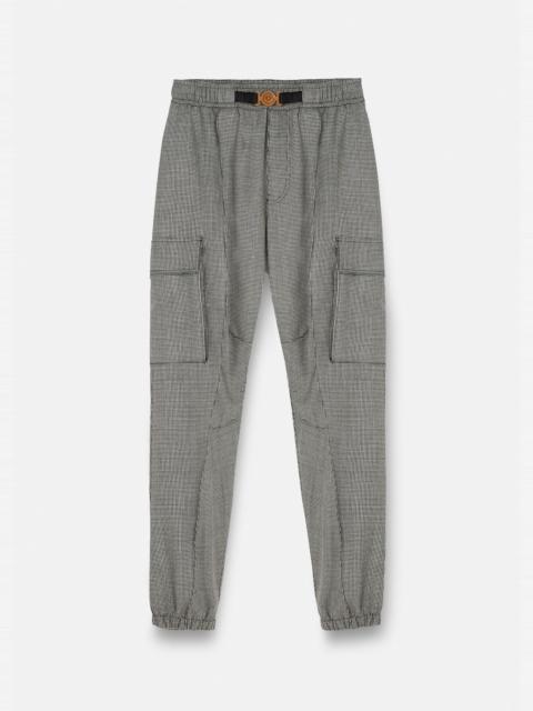VERSACE Medusa Checked Cargo Pants