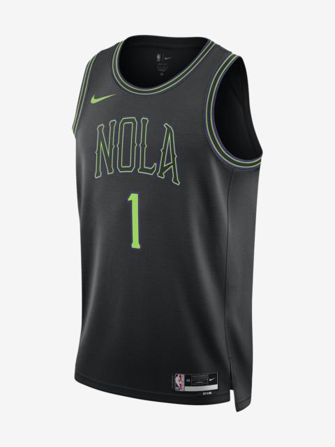 Nike Zion Williamson New Orleans Pelican City Edition 2023/24 Nike Men's Dri-FIT NBA Swingman Jersey