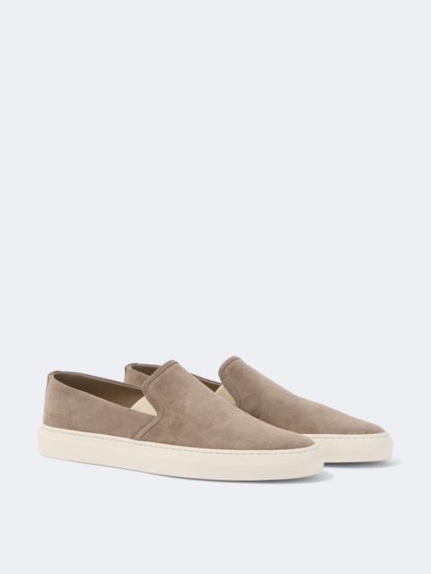 Common Projects Suede slip-on shoes
