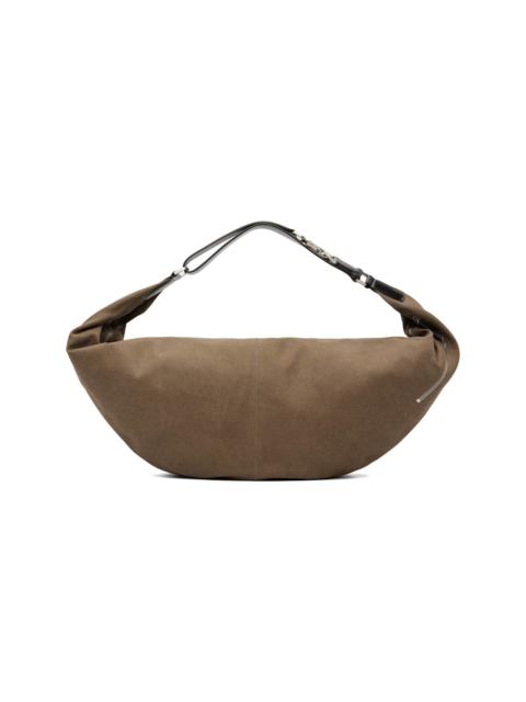 Lemaire Brown XL Quiver Clip Bag