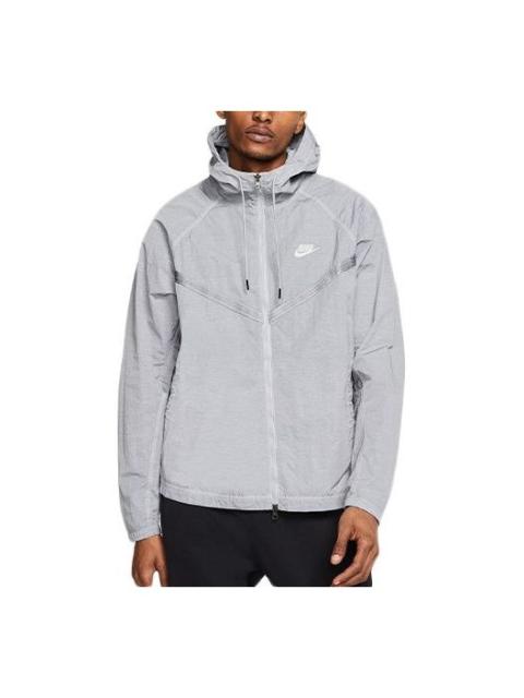 Nike Nike SPORTSWEAR WINDRUNNER Hooded Jacket Gray CJ4300-012