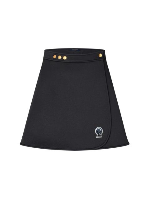 Louis Vuitton Double Jersey Mini Wrap Skirt