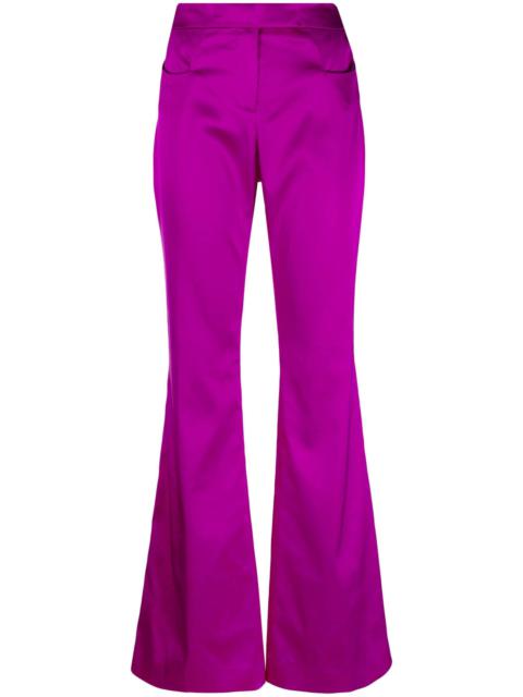 TOM FORD flared satin trousers