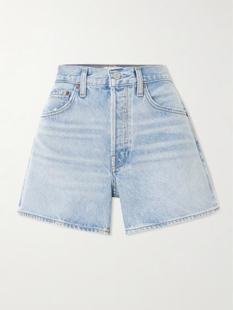 AGOLDE Parker Long Clean Denim Shorts