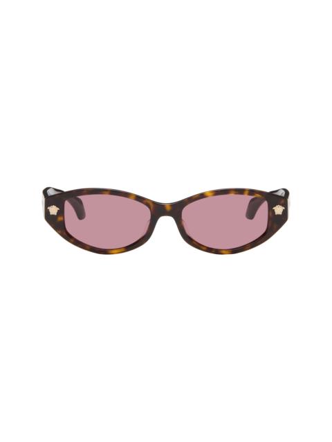 VERSACE Brown Medusa Sunglasses