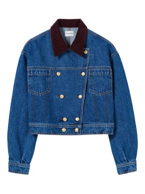 Claudie Pierlot double-breasted denim jacket