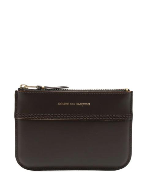 Comme Des Garçons TRIPLE STITCH COIN PURSE WITH ZIP