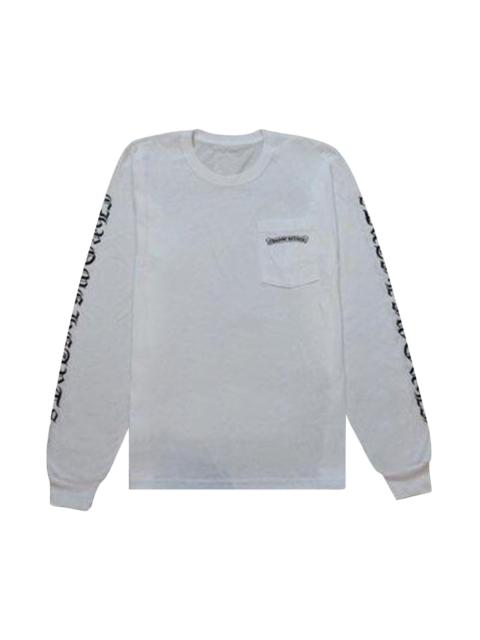 Chrome Hearts Long-Sleeve Logo Tee 'White'