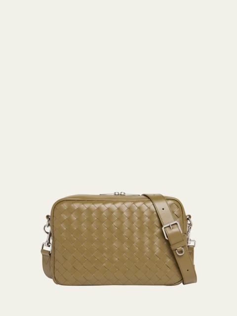 Bottega Veneta Men's Intrecciato Medium Crossbody Bag