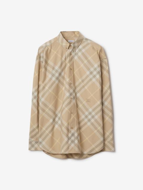 Check Cotton Shirt