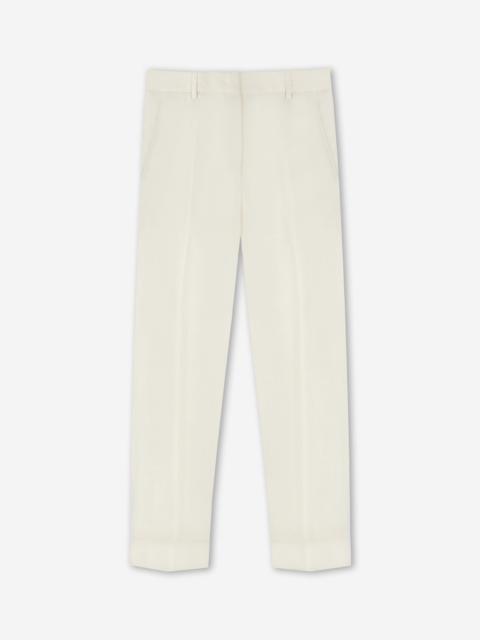 SLOWEAR Regular fit linen trousers