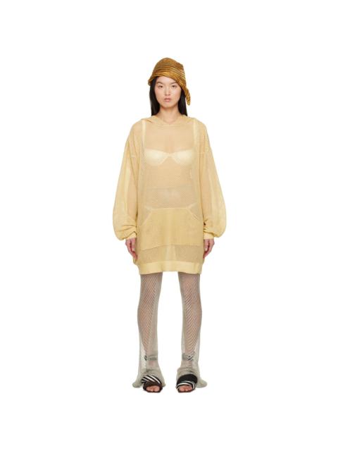 ISA BOULDER SSENSE Exclusive Yellow Hoodie